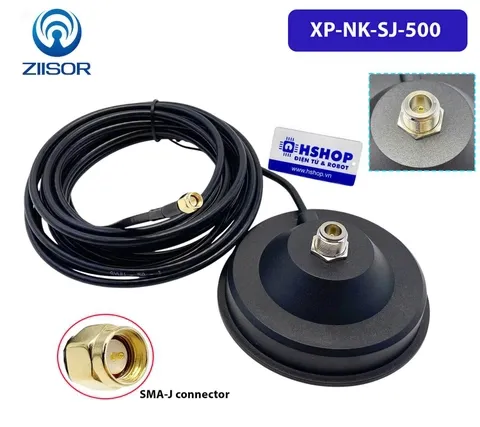 Đế bắt Anten N-K (Female) to SMA-J (Male) Magnetic Antenna Base 5m XP-NK-SJ-500 Ziisor