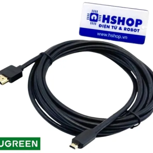Cáp Micro HDMI to HDMI dài 3m hỗ trợ 4K@60Hz cao cấp 30104 chính hãng Ugreen