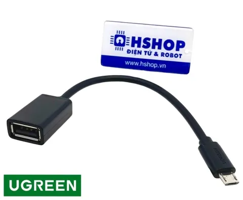 Cáp Micro HDMI to HDMI dài 3m hỗ trợ 4K@60Hz cao cấp 30104 chính hãng Ugreen