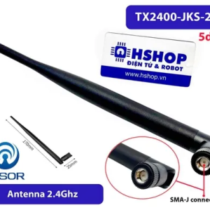 Anten Lora 433Mhz 3.5dBi 195mm SMA-J (Male) TX433-JKS-20 Glue Rod Antenna Ziisor
